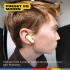 Skullcandy SMOKIN Buds Wireless Earbuds, Bluetooth Headphones, Noise Isolating Fit, Up to 20 Hours Battery, IPX4 Sweat and Water Resistant, Microphone for iPhone Android - Matcha